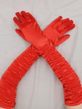 Satin Long Wedding Party Gloves
